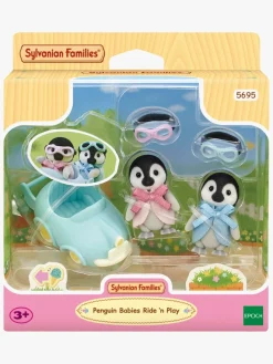 SylvanianFamilies Dukker & Bamser-Sylvanian Families Figursæt Penguin Babies Ride ‘n Play