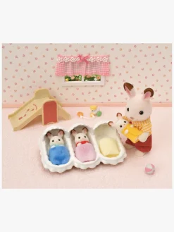 SylvanianFamilies Dukker & Bamser-Sylvanian Families Legesæt Trillinger