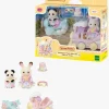 SylvanianFamilies Dukker & Bamser-Sylvanian Families Legesæt Forlystelsespark Flyvemaskine & Tog