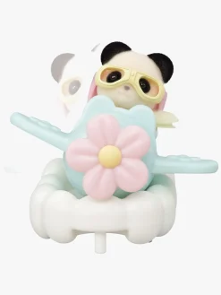 SylvanianFamilies Dukker & Bamser-Sylvanian Families Legesæt Forlystelsespark Flyvemaskine & Tog