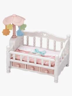 SylvanianFamilies Dukker & Bamser-Sylvanian Families Legesæt Tremmeseng med Uro