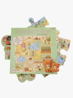 Spil & Puslespil|Tactic My First Puslespil & Play Cat on the Farm