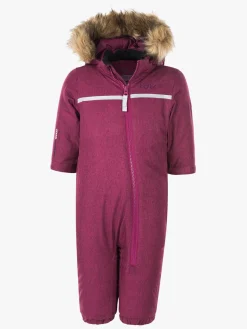 Børn TDLR Flyverdragter|Overtøj-Charlie Babyflyverdragt, Beet Red