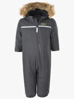 Overtøj|TDLR Charlie Babyflyverdragt, Dark Grey Melange