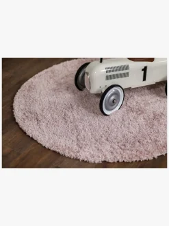 Gulvtæpper|Teddy Gulvtæppe Rundt 160, Dusty Pink Lyserød