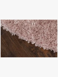 Gulvtæpper|Teddy Gulvtæppe Rundt 160, Dusty Pink Lyserød