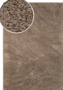 Gulvtæpper|Teddy Gulvtæppe 133x190, Linne Grå
