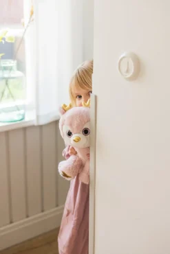 Teddykompaniet Dukker & Bamser-Bamse 30 cm Dådyr Ronja, Pink