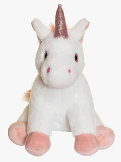 Dukker & Bamser|Teddykompaniet Bamse Enhjørning 25 cm, Hvid