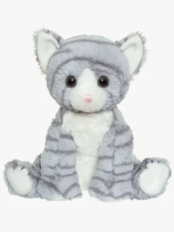 Teddykompaniet Dukker & Bamser-Bamse Kattevenner Mio 23 cm, Gråstribet