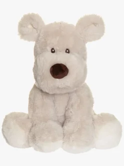 Dukker & Bamser|Teddykompaniet Bamse Mocca Hund 34 cm, Grå Grå
