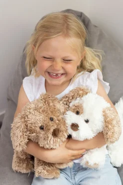 Dukker & Bamser|Teddykompaniet Bamse Selma 25 cm, Creme