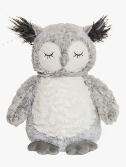 Teddykompaniet Dukker & Bamser-Bamse Ugle Uve 25 Cm, Grå