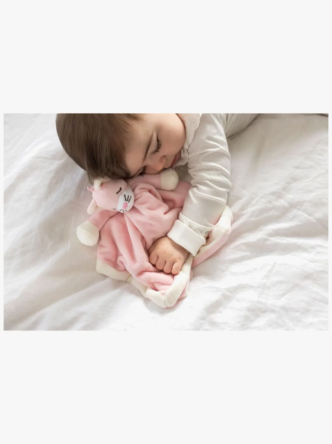 Stofbleer, Nusseklude & Babytæpper|Teddykompaniet Diinglisar Kat Nusseklud, Babypink