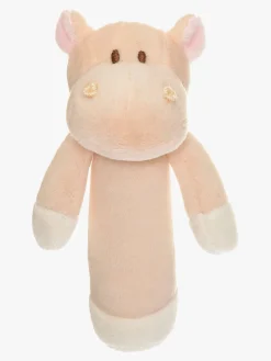 Babylegetøj|Teddykompaniet Diinglisar  Flodhest Rangle, Abrikos