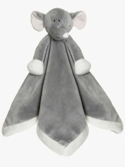 Teddykompaniet Stofbleer, Nusseklude & Babytæpper-Diinglisar  Elefant Nusseklud, Grå