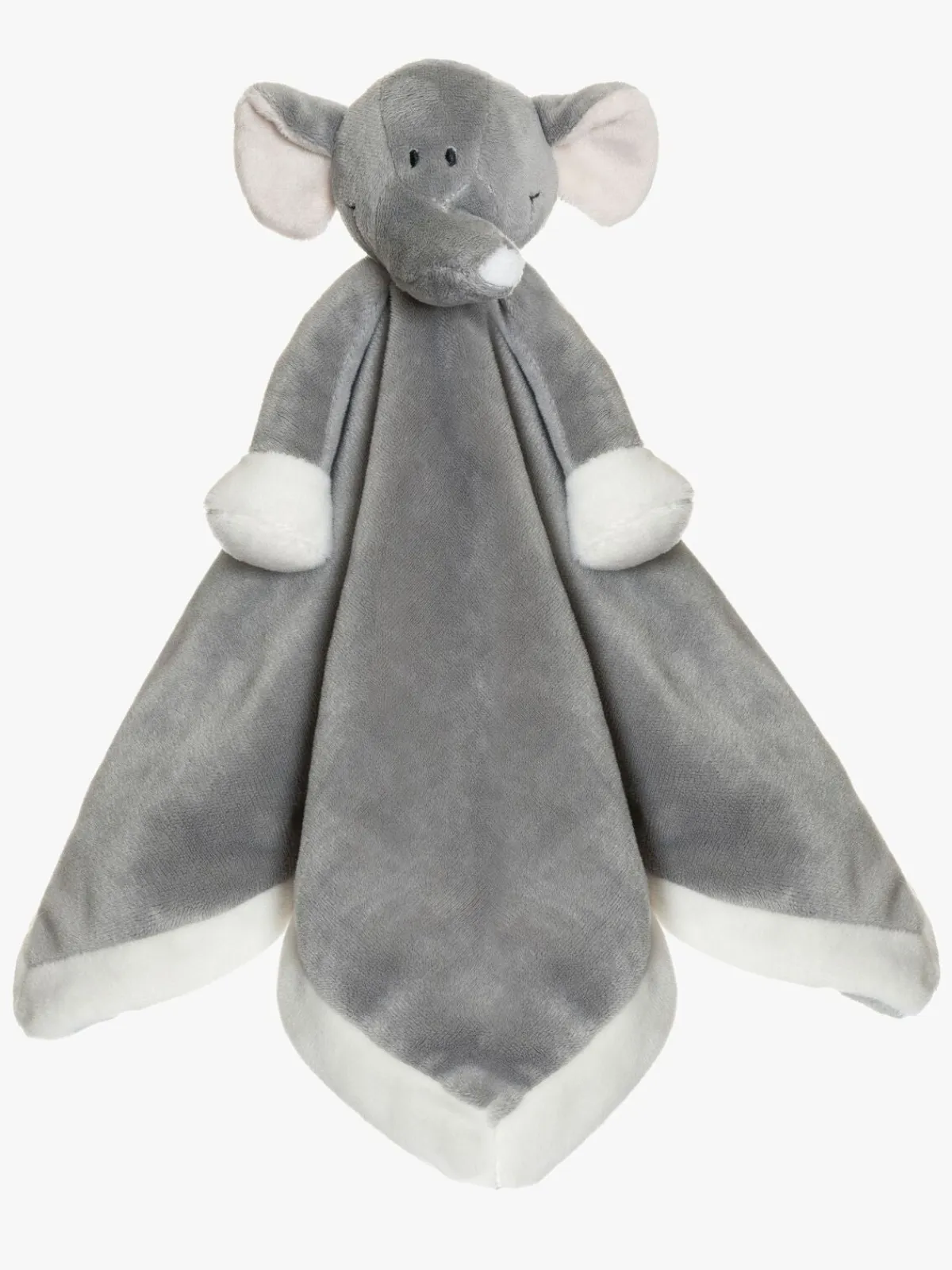 Teddykompaniet Stofbleer, Nusseklude & Babytæpper-Diinglisar Elefant Nusseklud, Grå