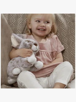 Dukker & Bamser|Teddykompaniet Dreamies Kanin 26 Cm, Melerad Grå