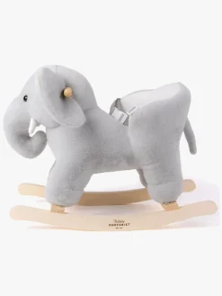 Gyngeheste & -Dyr|Teddykompaniet Gyngedyr Elefant Baby Grå