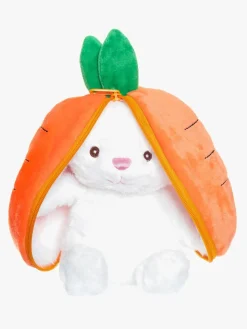 Dukker & Bamser|Teddykompaniet Kanin I Gulerod Med Lynlås Bamse