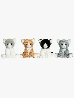 Dukker & Bamser|Teddykompaniet Katten Mimmi Hvid/Orange