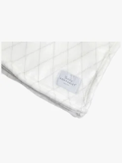 Dåbsgaver|Dukker & Bamser|Teddykompaniet Svea Bamse med Tæppe i Gaveæske, Creme Hvid