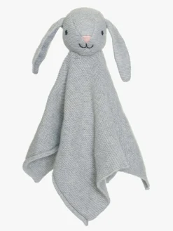 Teddykompaniet Stofbleer, Nusseklude & Babytæpper-Teddy Baby Nusseklud Kanin, Grey