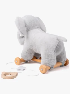 Babylegetøj|Teddykompaniet Trækdyr Elefant Grå