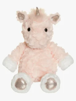 Dukker & Bamser|Teddykompaniet Tuffisar Bamse Enhjørningen Stella 40 cm Lyserød/Hvid