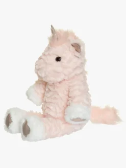 Dukker & Bamser|Teddykompaniet Tuffisar Bamse Enhjørningen Stella 40 cm Lyserød/Hvid