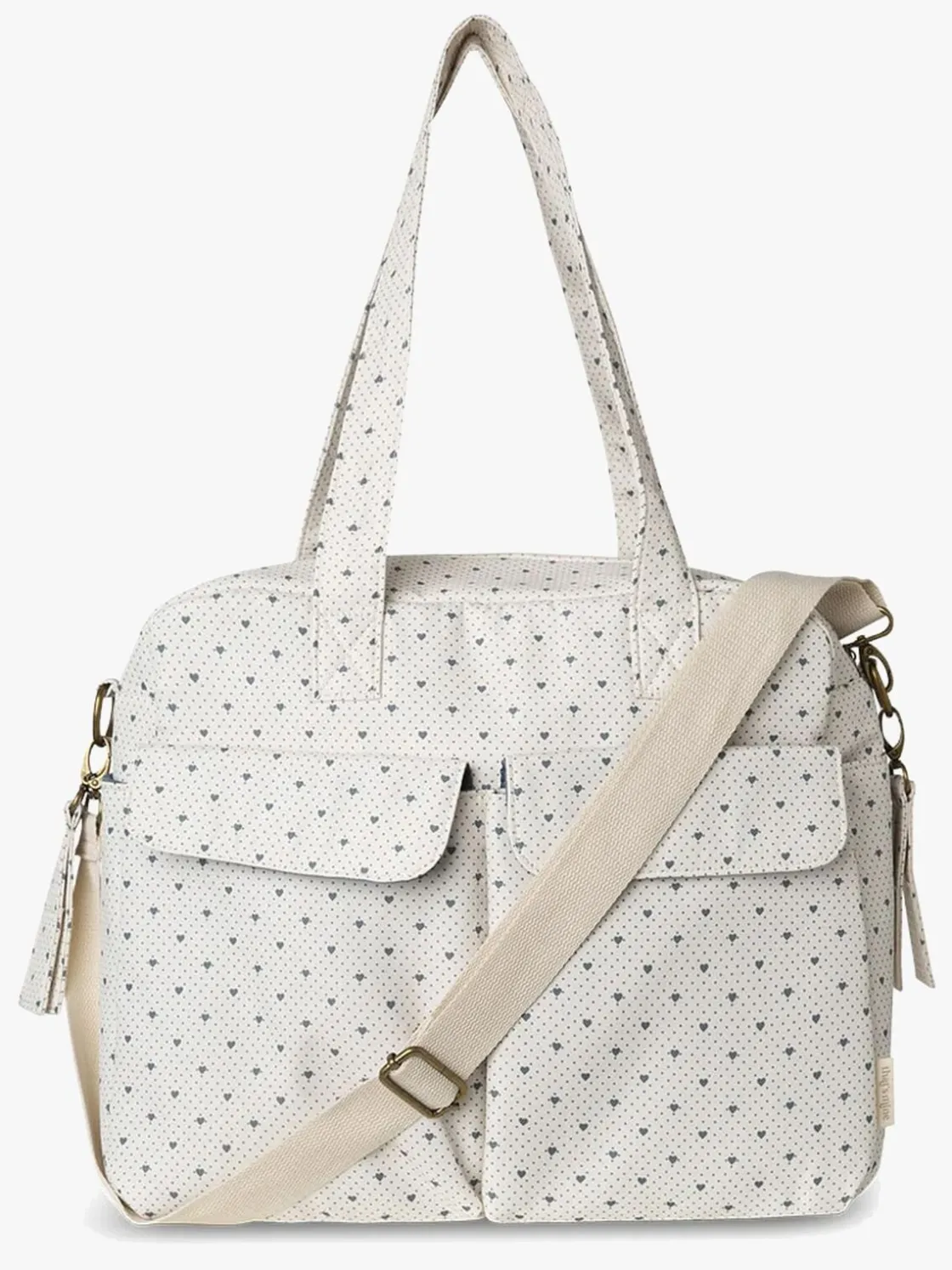 Pusletasker|Thatsmine That's Mine Benne Pusletaske, Lots of Love Sky Beige/Blå