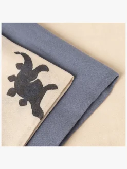 Stofbleer, Nusseklude & Babytæpper|Thatsmine That's Mine Bora Tæppe/ Stofble i Musselin 3-pak, Mono Dino