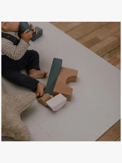 Interiør|Thatsmine That's Mine Kvadrat Legetæppe, Light Grey