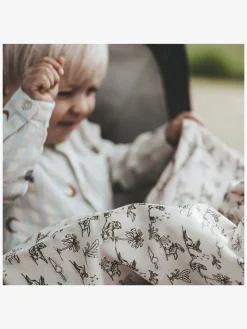 Sengetøj|Thatsmine That's Mine Levi Sengesæt 70x100 Tremmeseng, Dino esta Beige