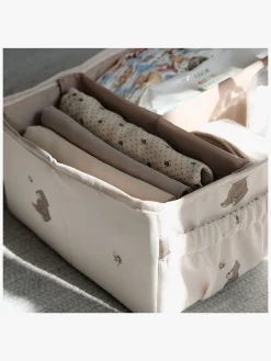 Opbevaring|Thatsmine That's Mine Lily Organizer, Bees and Bears Beige