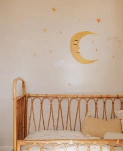 Interiør|Thatsmine That's Mine Wallsticker Moon Lyserød