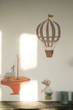 Børn Thatsmine Interiør-That's Mine Wallsticker Retro Lille Luftballon, Brun