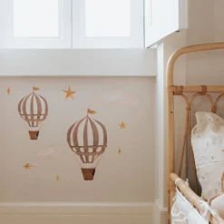 Børn Thatsmine Interiør-That's Mine Wallsticker Retro Lille Luftballon, Brun