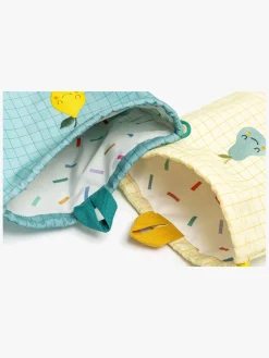 Tasker|TheCottonCloud The Cotton Cloud Gymnastikpose, Lola Lemon Blå/Gul