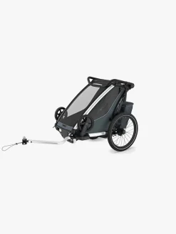 Aktivitetsvogne|Thule Chariot Cross 1 Cykelanhænger, Dark Slate G3 Grå