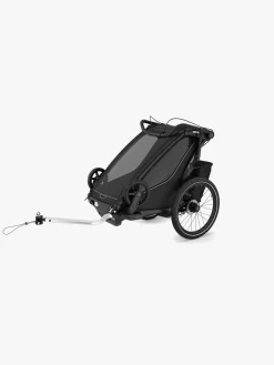 Aktivitetsvogne|Thule Chariot Sport 1 Cykelanhænger, Black G3 Sort