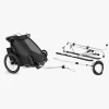 Thule Aktivitetsvogne-Chariot Sport 1 Cykelanhænger inkl. Skisæt, Black G3