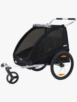 Thule Aktivitetsvogne-Coaster XT Cykelanhænger inkl. Gåturssæt, Black