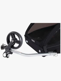Thule Aktivitetsvogne-Coaster XT Cykelanhænger inkl. Gåturssæt, Black
