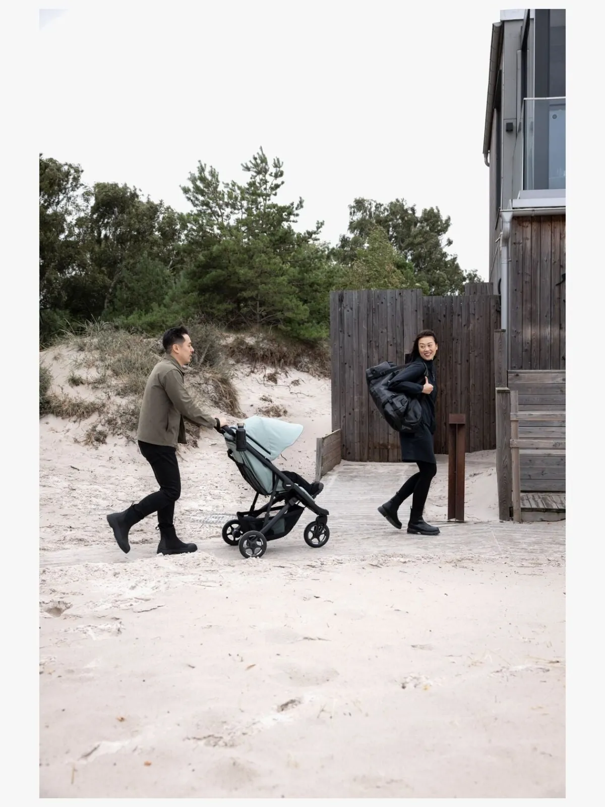 Thule Klapvogne-Spring 2 Klapvogn, Mist Green/Black