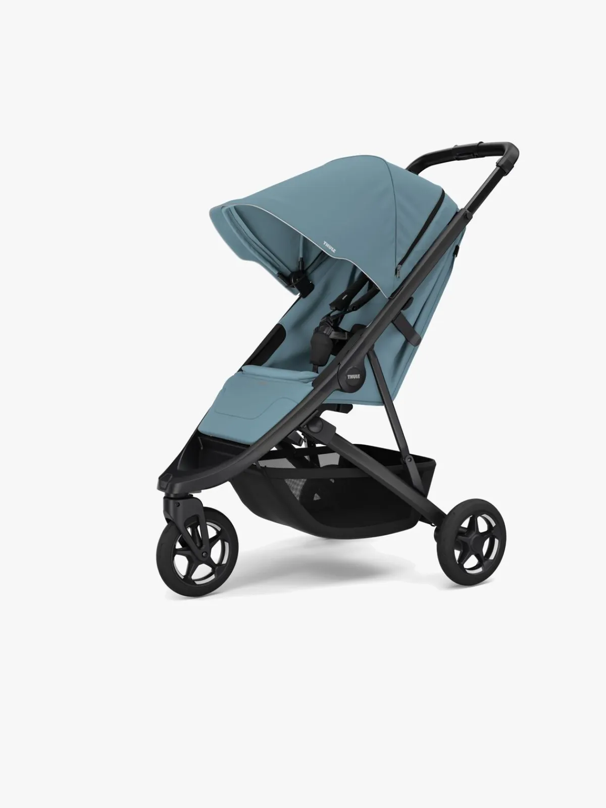 Klapvogne|Thule Spring 2 Klapvogn, Mid Blue/Black Blå