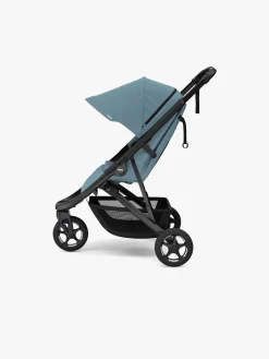 Klapvogne|Thule Spring 2 Klapvogn, Mid Blue/Black Blå