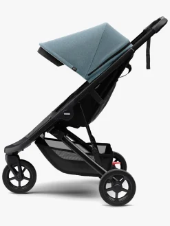 Klapvogne|Thule Spring Klapvogn, Teal Melange/Black Blå