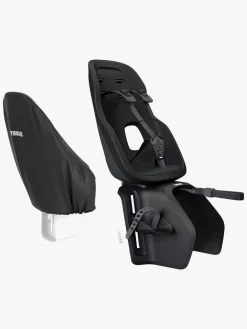 Thule Cykler-Yepp Nexxt 2 Maxi Rack Mount Cykelstol inkl. Regnslag, Midnight Black