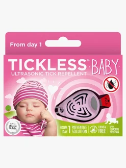 Pleje & Hygiejne|Tickless Ultrasonic Tick Repellent Baby/Barn, Pink Lyserød